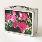 Lunch Box Fleurs roses (Dos)