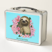 Lunch Box Fleurs roses parentes (Devant)