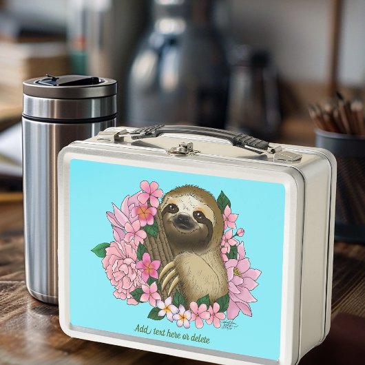 Lunch Box Fleurs roses parentes