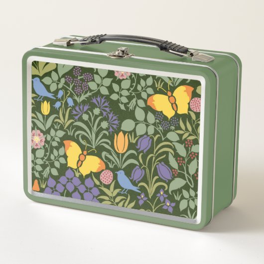 Lunch Box Fleurs sauvages de Voysey (Devant)