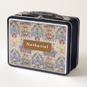 Lunch Box Fleurs vintages William Morris Artichoke (Devant)