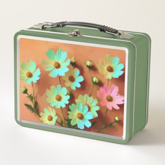 Lunch Box Fleurs Zinnia Elegans (Devant)