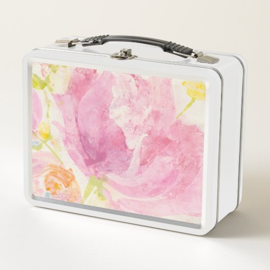 Lunch Box Floral abstrait de ressort (Devant)