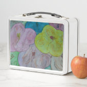 Lunch Box Floral d'été Abstrait (En situation)