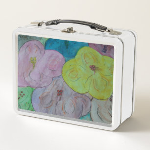 Lunch Box Floral d'été Abstrait