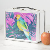Lunch Box Floral/hawaïen/tropical/perroquet (En situation)