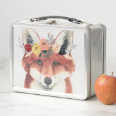Lunch Box Flower Crown Forester Fox (En situation)