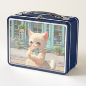 Lunch Box Fluffy Kitten avec Lollipop à la pâtisserie (Devant)