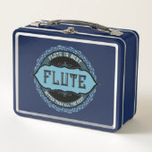 Lunch Box Flute Best Music Note Circle (Devant)