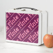 Lunch Box Flûte Rose (En situation)