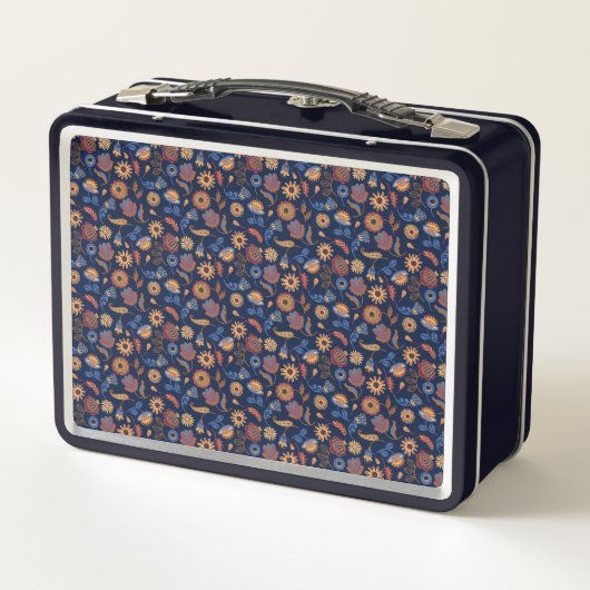 Lunch Box Folk Rustique Floral (Dos)