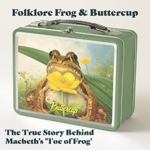 Lunch Box Folklore Frog & Buttercup Herboriste de Magie Ca