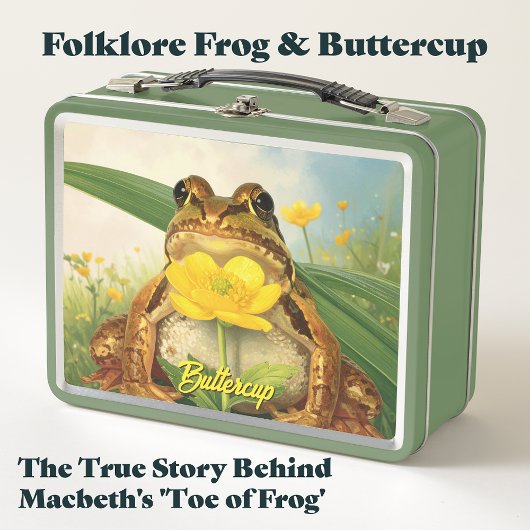Lunch Box Folklore Frog & Buttercup | Herboriste de Magie Ca