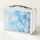 Lunch Box Fond de flocon de neige (Dos)