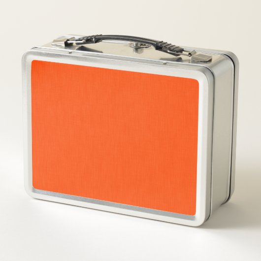 Lunch Box Fond orange texturé calme et simple (Dos)