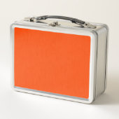 Lunch Box Fond orange texturé calme et simple (Devant)