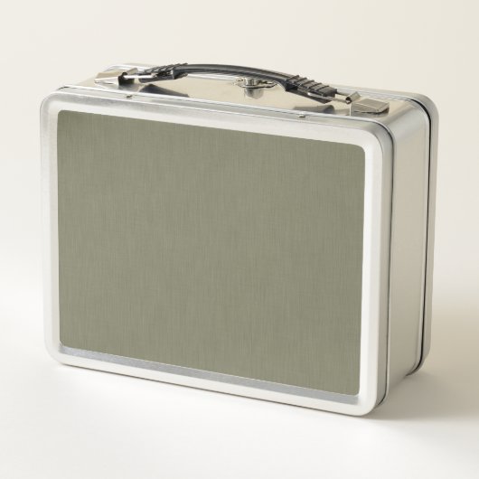 Lunch Box Fond texturé vert olive calme et simple (Dos)