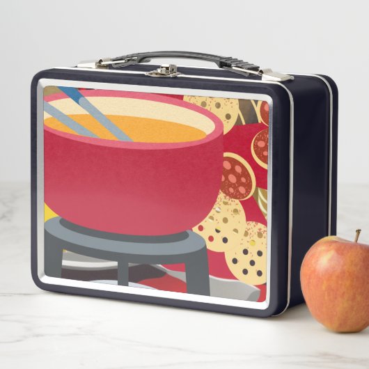 Lunch Box Fondue de fromage (En situation)