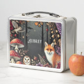 Lunch Box Forêt enchantée personnalisée Animaux forestiers (En situation)