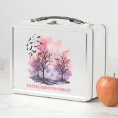 Lunch Box Forêt hôtelière Pastel (En situation)