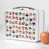 Lunch Box Formes atomiques rétro (En situation)