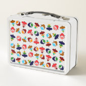 Lunch Box Formes atomiques rétro (Dos)