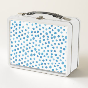 Lunch Box Formes géométriques contemporaines aquarelle.