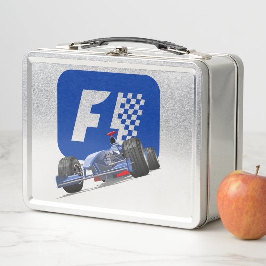 Lunch Box Formula 1 race car (En situation)