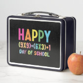 Lunch Box Formule Mathématique 100 Jours D'école Drôle Prof (En situation)