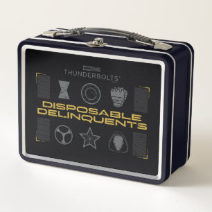 Lunch Box Foudroyants* Délinquants jetables