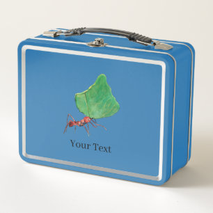 Lunch Box Fourmi portant une grosse feuille