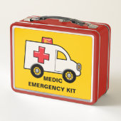 Lunch Box Fournisseur de premiers soins (Dos)