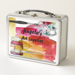 Lunch Box Fournitures d'aquarelle