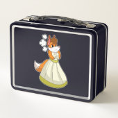 Lunch Box Fox as Bride with Wedding dress.PNG (Dos)