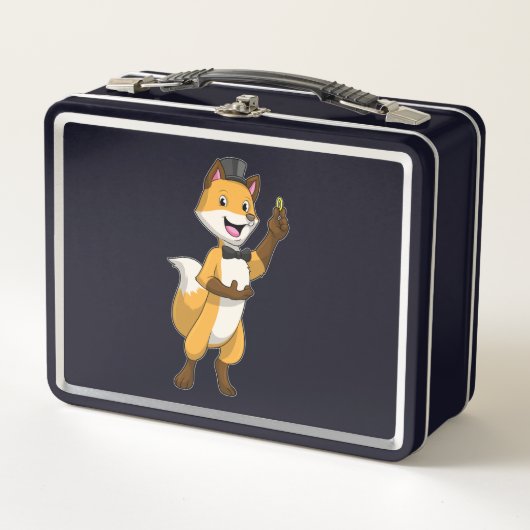 Lunch Box Fox en Groom avec anneau Mariage (Devant)