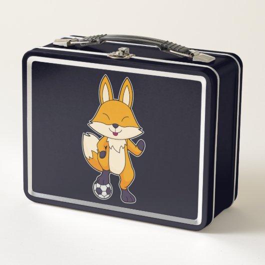 Lunch Box Fox Soccer player Soccer (Devant)