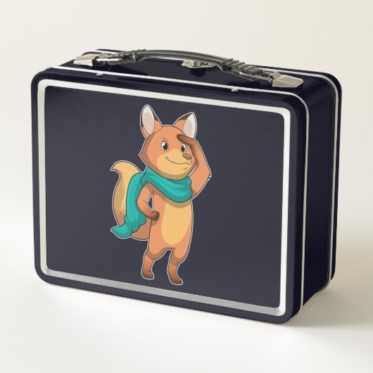 Lunch Box Fox with Scarf (Dos)