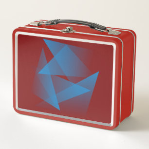 Lunch Box Fragments bleus flottants