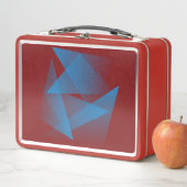 Lunch Box Fragments bleus flottants (En situation)