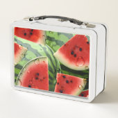 Lunch Box Fraîche de pastèque personnalisée (Dos)