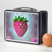 Lunch Box Fraise de graines d'argent (En situation)