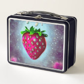 Lunch Box Fraise de graines d'argent (Devant)