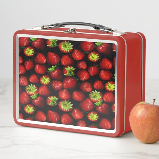 Lunch Box Fraises (En situation)
