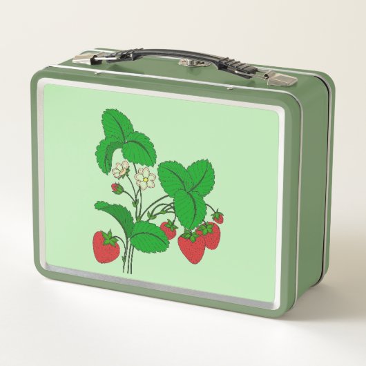 Lunch Box Fraises pour le petit déjeuner (Dos)