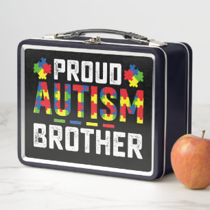 Lunch Box Frère fier de l'autisme Sensibilisation Famille au