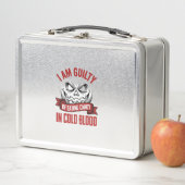Lunch Box Friandise d'Halloween Coupable Design de Citrouill (En situation)
