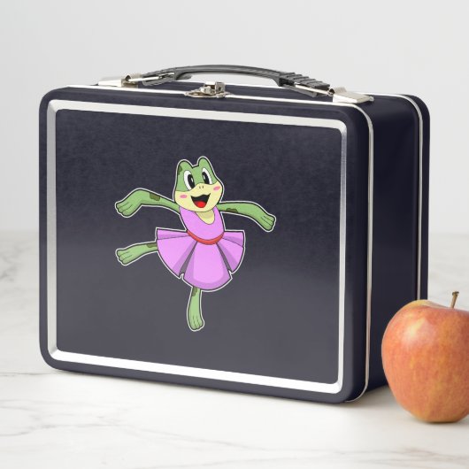 Lunch Box Frog Ballet Dance (En situation)
