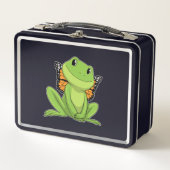 Lunch Box Frog with Butterfly (Devant)