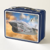 LUNCH BOX FRONTIÈRES DU CIEL DE COMBATTRE JET WILD SKY (Dos)