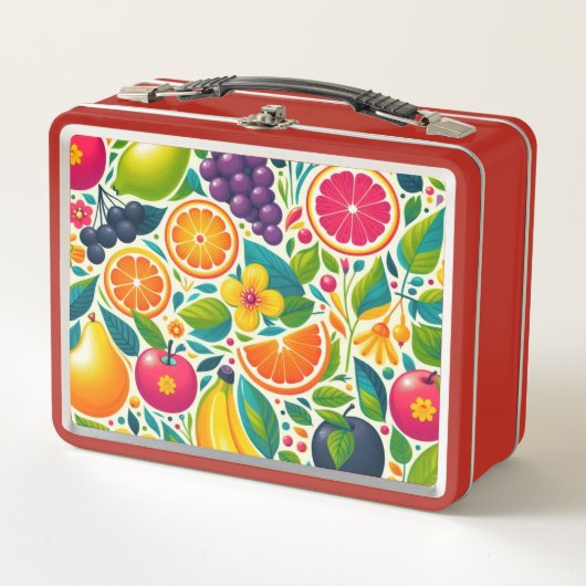 Lunch Box Fruits colorés (Devant)